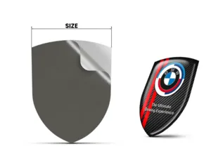 BMW Silikonaufkleber Auto Robust Universal Hochwertig